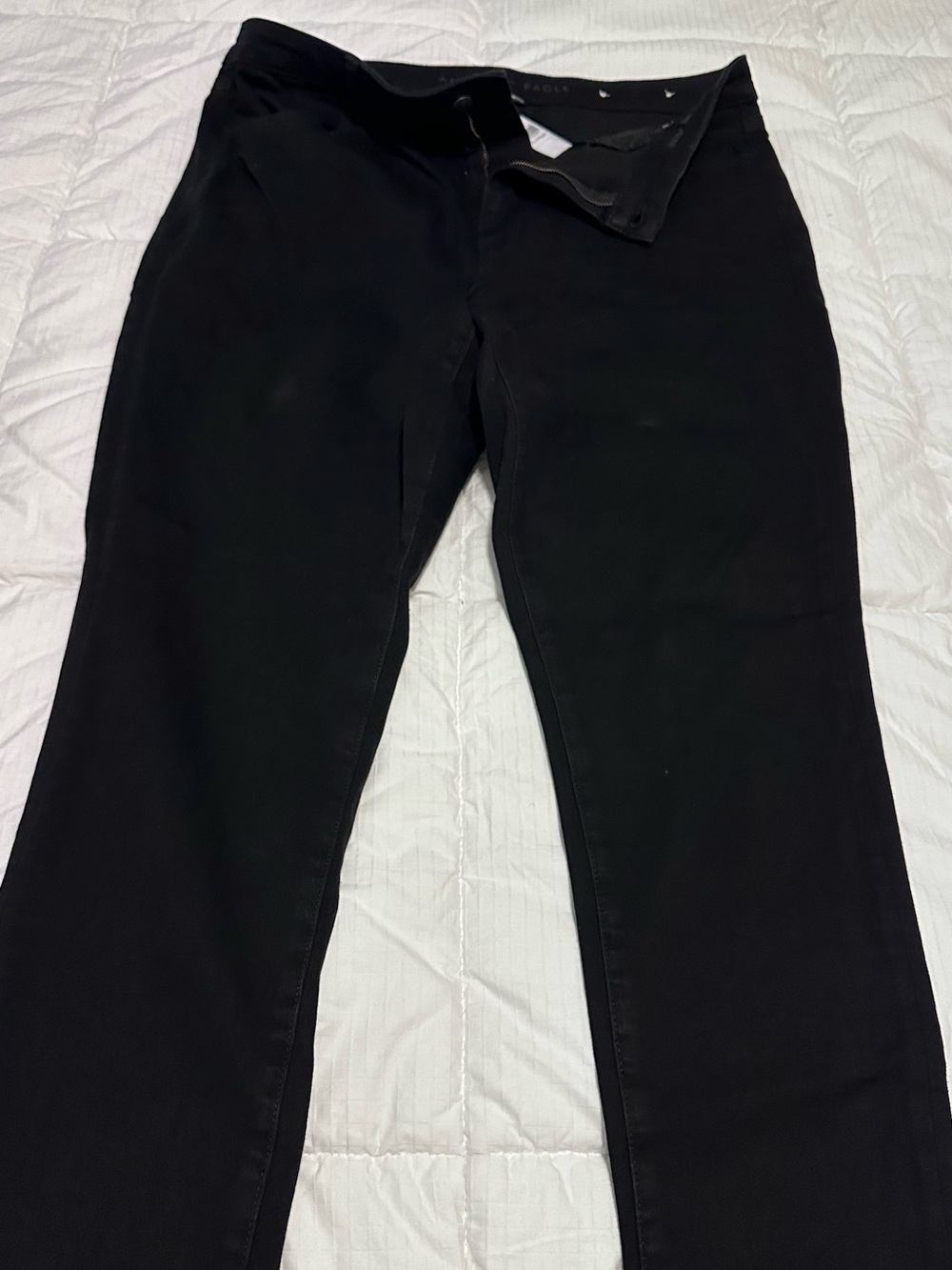 American Eagle Outfitters Straight Leg Black Jeans